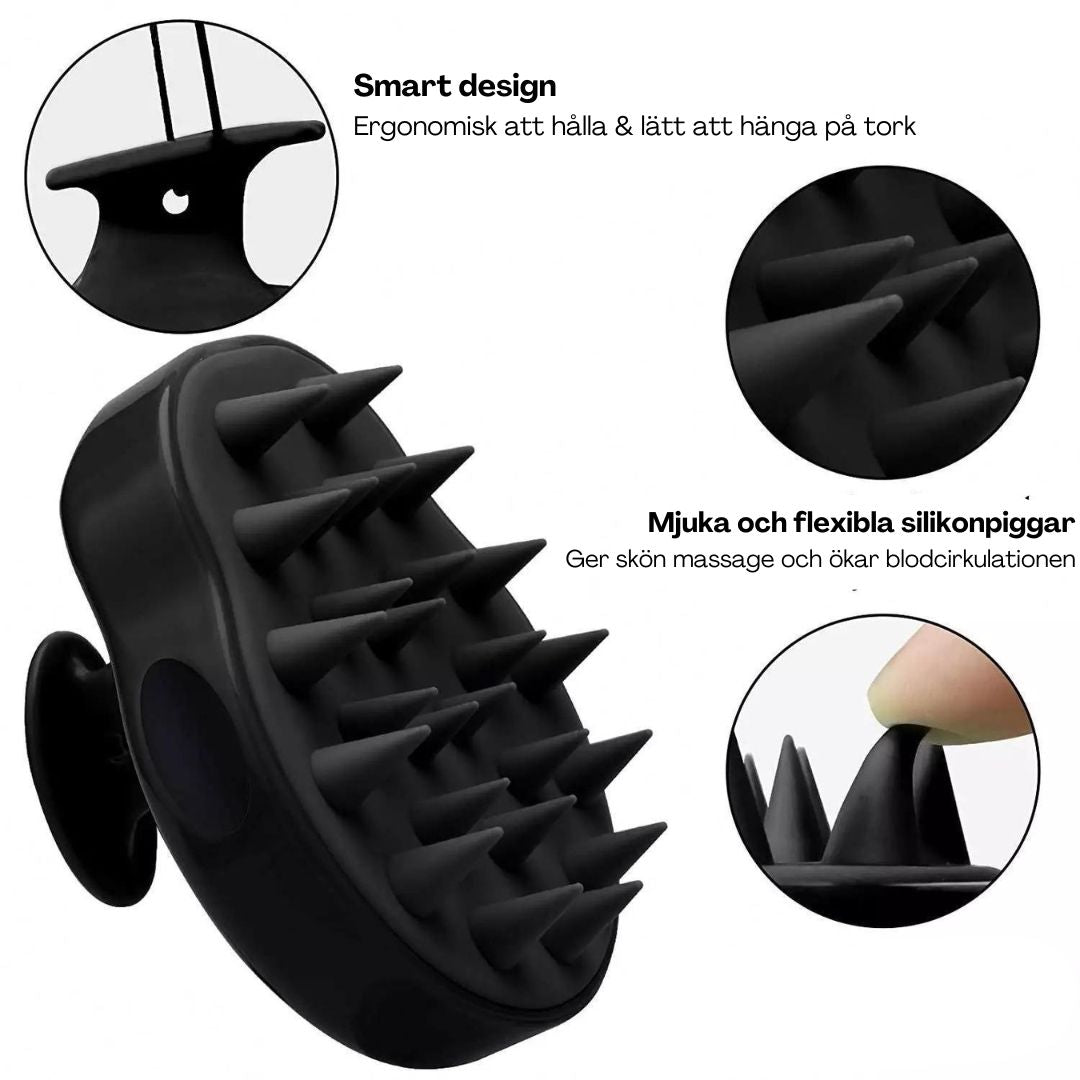 LumoBrush - Schampo borste i Silikon